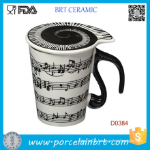 Musical Notes Holds Piano Song Coffee Milk Ceramic Mug